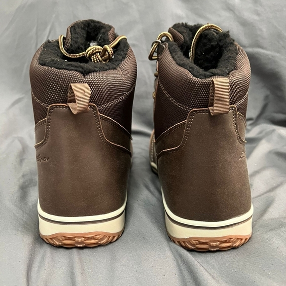 Eddie Bauer WaverlyBrown Boots- Men's Size 13 NEW - Picture 4 of 8